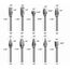 10 PIECE 1/8 SHANK BURR SET - DOUBLE CUT BURR at Carbidenz