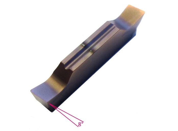 MGGN200R-8 2mm Groove Insert 5 Pack - PART OFF INSERTS at Carbide NZ