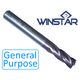 6mm x .5mm CORNER RADIUS CARBIDE ENDMILL (Winstar) - CORNER RADIUS E/M at Carbidenz
