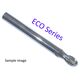 8mm 2 flute ball end mill long shank aluminium (eco) - ALUMINIUM BALL E/M at Carbidenz