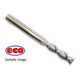 4mm 2 Flute Long Series Aluminium - LONG ALUMINIUM E/M at Carbidenz