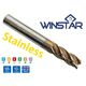 8mm CARBIDE END MILL VARIABLE (0.4µm SS and steel) V530 - 4 FLUTE CARBIDE E/M at Carbidenz